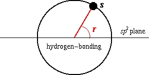 hydrogen-bonding sp2 atom